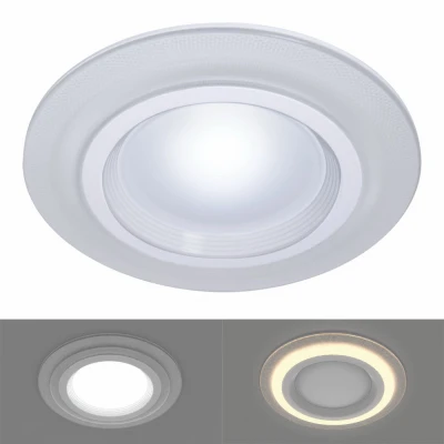 Dimmable 6-inch Led Retrofit Canless Recessed Downlight With Night Light Feature