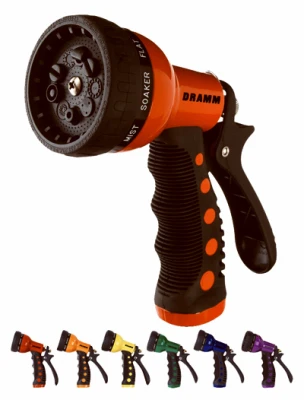 9-pattern Spray Gun With Assorted Colors - Model 10-32700