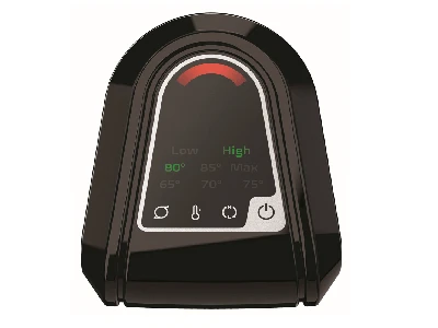 Compact Electronic Ceramic Tower Heater, 1500 Watt, Portable Space Heater