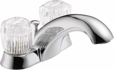 Classic Chrome 2-Lever Lavatory Faucet