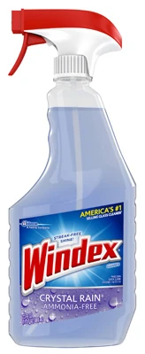 Crystal Rain Glass Cleaner, 26 oz.