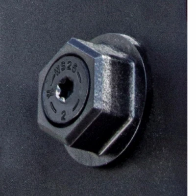 Outdoor Accents Structural Wood Screw, Black, 2 In., 50-Pk.