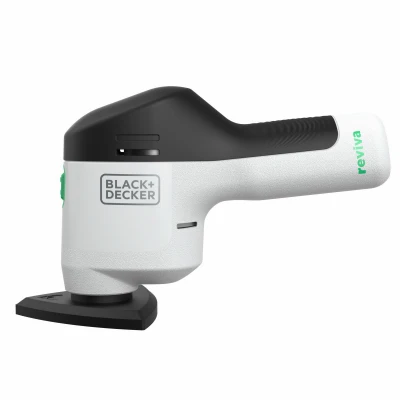 Reviva 12-volt Max Cordless Detail Sander With Integrated Battery And Triangular Base