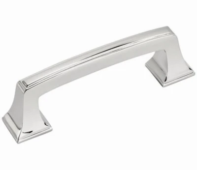 Mulholland Cabinet Pull, Polished Chrome, 3 In.