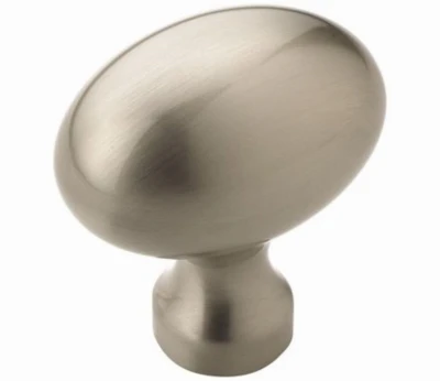 Bp53014g10 Satin Nickel Cabinet Knob, 1-3/8 Inch Length