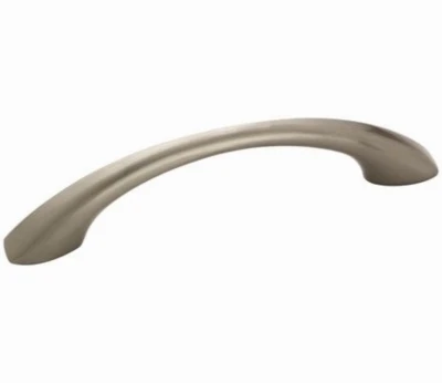 Vaile Cabinet Pull, Satin Nickel, 3-3/4 In., 10-Pk.