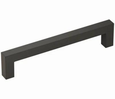 Monument Cabinet Pull, Matte Black, 5-1/16 In.