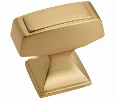 Mulholland Cabinet Knob in Champagne Bronze Finish, 1 and 1 Quarter Inch Diameter
