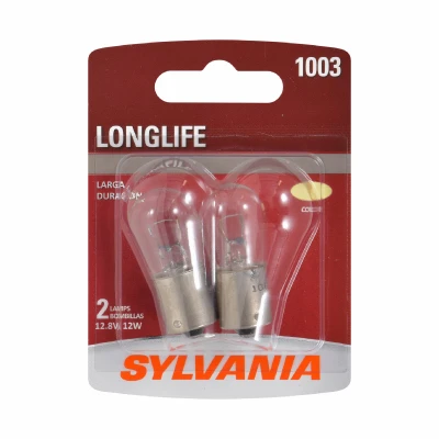 Sylvania 1003 Long Life Automotive Mini Bulb, 2-Pack