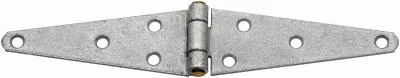 Heavy Duty Strap/Gate Hinge, Galvanized, 5 In.