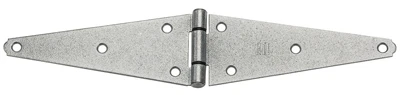 Heavy Duty Strap/Gate Hinge, Galvanized, 8 In.