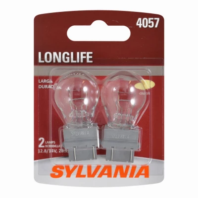 4057 Long Life Miniature Clear Bulb, 4057LL BP2, 2-Pk.
