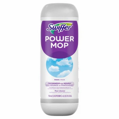 Power Mop Cleaning Solution, Fresh Scent, 0.75L
