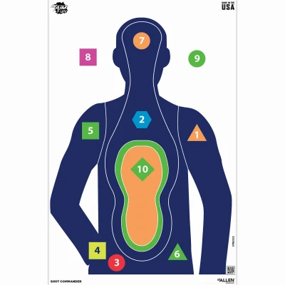 Shooting Target, 23 x 35 In., 3-Pk.