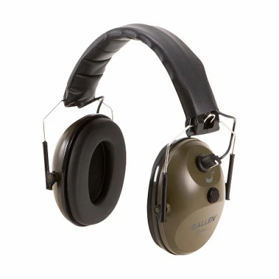 Microphone & Earmuffs Hearing Protection, Olive