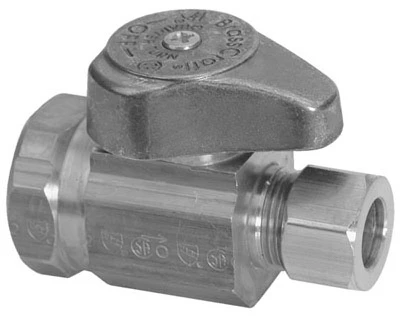 1/2x3/8CHR Straig Valve