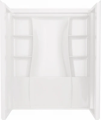 Classic 500 Shower Wall Surround, Gloss White, 60 x 30 In.