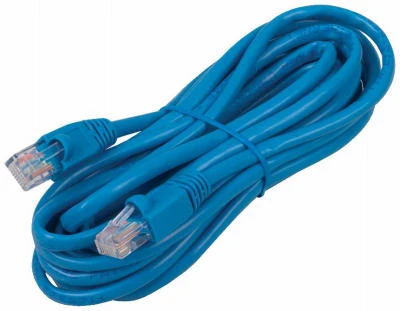 Cat 5 Cable, Blue, 14 Ft.