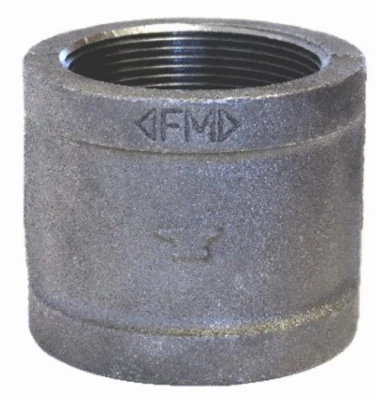 Galvanized Steel Banded Pipe Coupling, 4 Inch Diameter, Heavy Duty