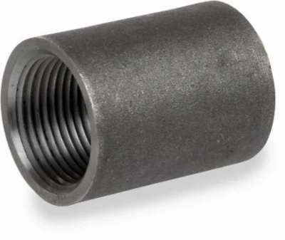 Merchant Pipe Coupling, Black, 3 Inch, Steel Schedule 40, Domestic