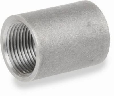 Schedule 40 Galvanized Merchant Coupling, 3 Inch Steel Pipe Fitting