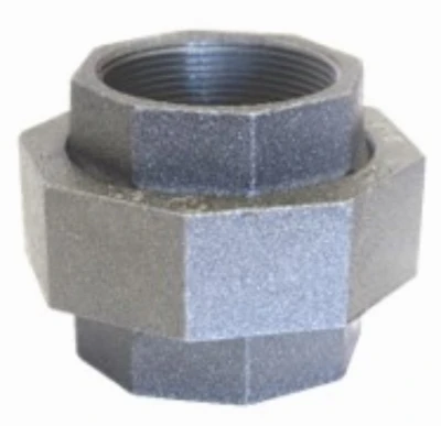 Galvanized Ground Joint Pipe Union, 3 Inch, 150# Domestic Fitting