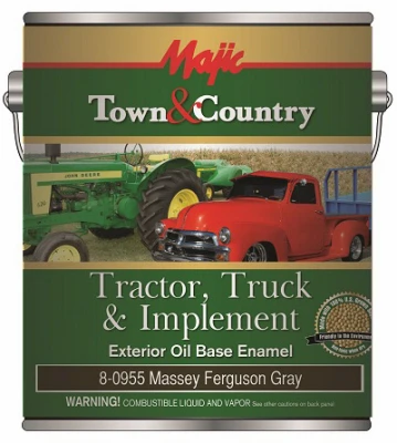 Town & Country Tractor, Truck & Implement Enamel Paint, Oil Base, Massey Ferguson Gray, Gallon