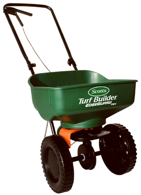 Scotts® Turf Builder® EdgeGuard® Mini Broadcast Spreader