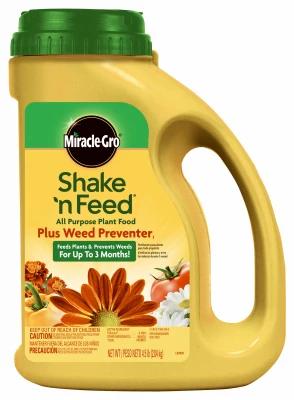Shake 'N Feed All Purpose Plant Food Plus Weed Preventer1, 4.5 Lbs.