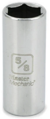 3/8 In. Drive, 5/8 In., 6-Point Deep Well Socket