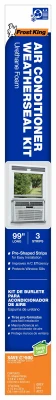 Three Piece Air Conditioner Foam Weather Seal Kit for Window AC Units