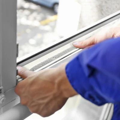 White Foam Weatherseal Tape, One and One Half Inch Wide by One Quarter Inch Thick by Seventeen Feet Long