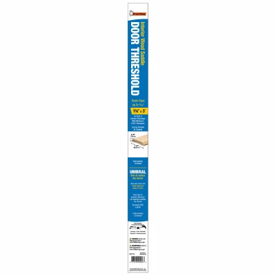 Oak Door Threshold, 1 and 3 Quarter Inches by 5 Sixteenths Inches by 36 Inches