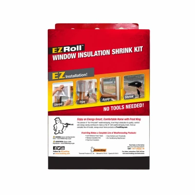 Roll-on Window Insulation Kit, 62 x 126 in.