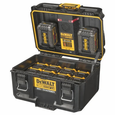 ToughSystem 2.0 Dual-Port Battery Charger Storage Box