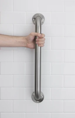 36 In. Grab Bar, 1.5 In. Diameter, Stainless Steel