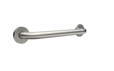 42 Inch Stainless Steel Grab Bar with 1.25 Inch Diameter and Concealed Screws