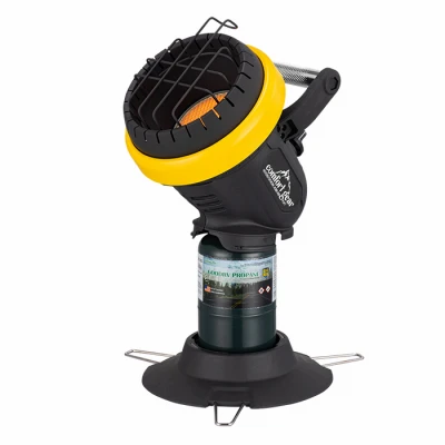 Portable Indoor Safe Propane Heater, 4,000 British Thermal Units, Compatible with 1-Pound Liquid Propane Tank