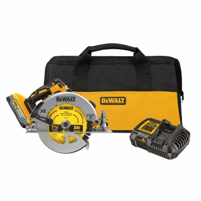 20-Volt MAX Cordless 7-1/4 In. Circular Saw Kit, Brushless Motor, Battery & Charger