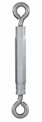Stainless Steel Eye/eye Turnbuckle, 1/4 X 5-1/4 In., Safe Working Load 90 Lbs