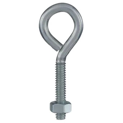 Eye Bolt 1/4 X 2-1/2 Inch With Hex Nut And Weatherguard Protection