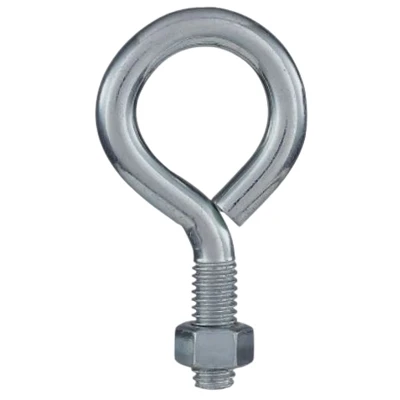 Eye Bolt, 3/8 Inch Diameter by 3 Inch Length, Heavy Duty Metal