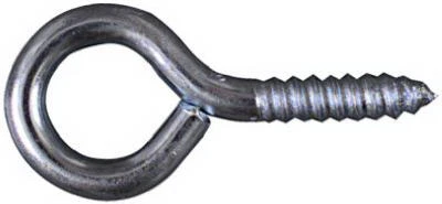 Screw Eye, 50-Lb. Load, #0 x 2-7/8 In.