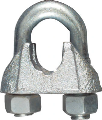 Steel U-Bolt Wire Rope Clamp for 3/16 Inch Wire Rope