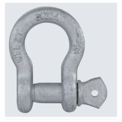 1/2 Inch Galvanized Steel Anchor Shackle For Marine And Industrial Use