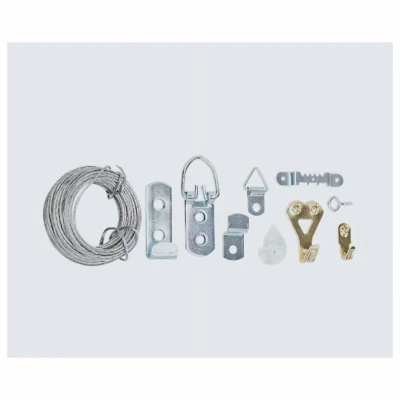 Mirror & Picture Hanging Kit, 50-Lb Load