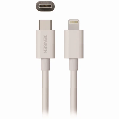 Usb C To Lightning Charging Cable For Iphone, 3-ft., White, Model Ju832cl3v