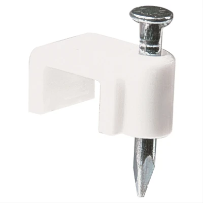 Flat Cable Clip Organizer for Ethernet & Coax Cable