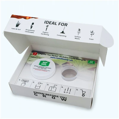 Complete Soil Test Kit for pH, Nitrogen, Phosphorus, and Potassium Analysis