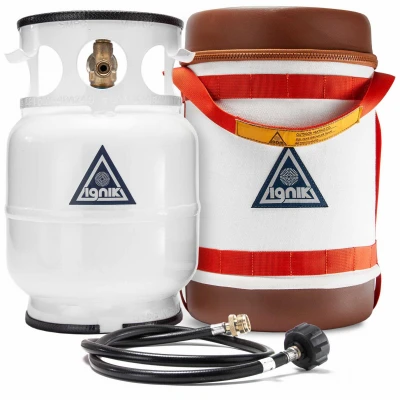 Gas Growler Deluxe Refillable Propane Tank